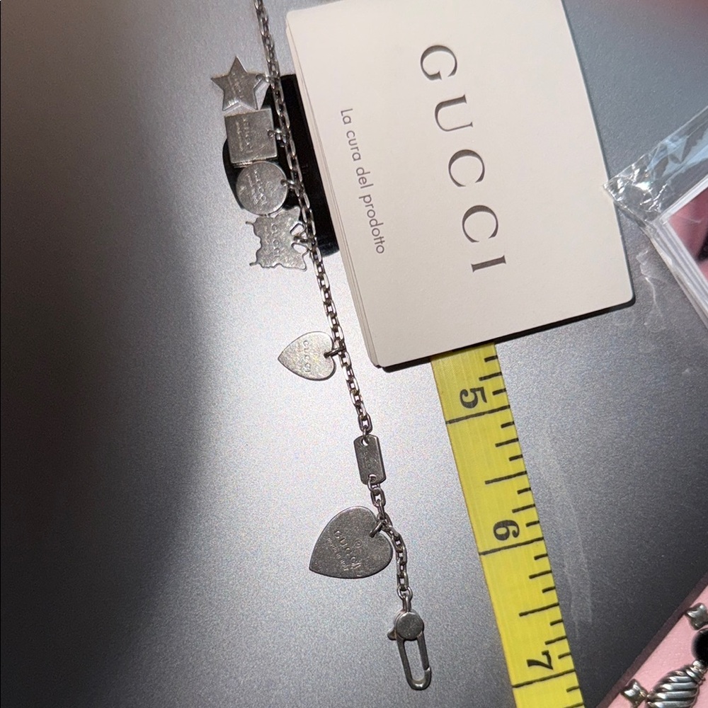 Gucci Silver Charm Bracelet - Picture 7 of 10